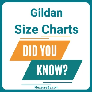 Gildan Size Charts