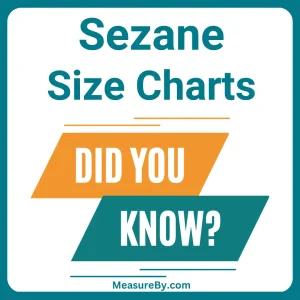 Sezane Size Charts