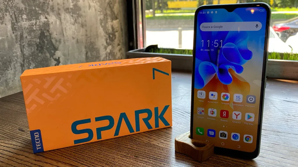 2 Tecno Spark 7