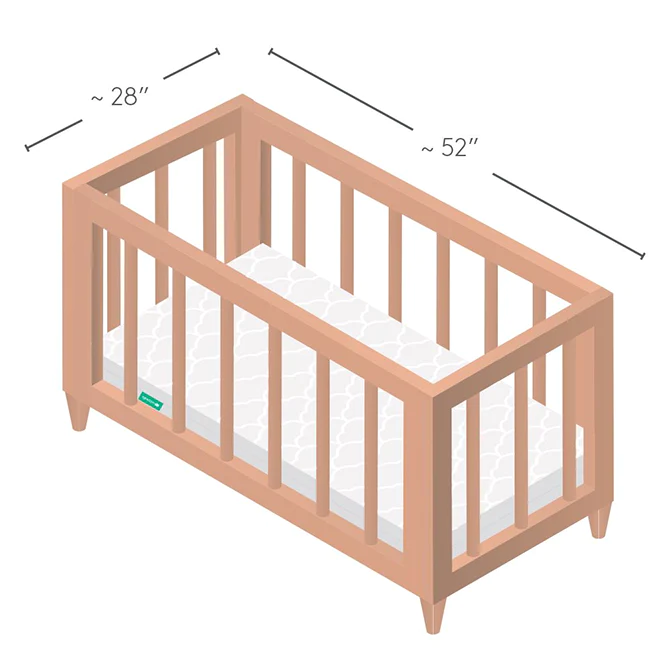 52 inches Baby Cribs- How long or Big is 50 inches?